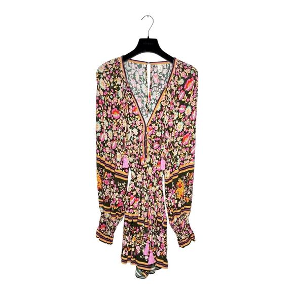 Spell & The Gypsy Collective Impala Lily Floral Boho Romper Night Blossom XL - Picture 4 of 9
